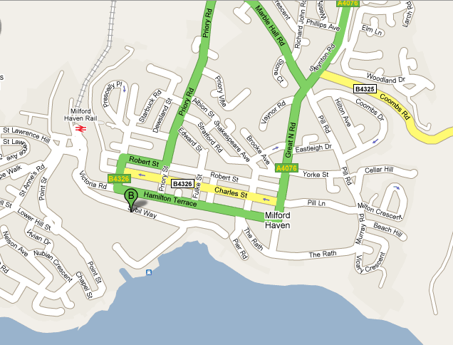 Map of the area around Martha's Vineyard (61K bytes)